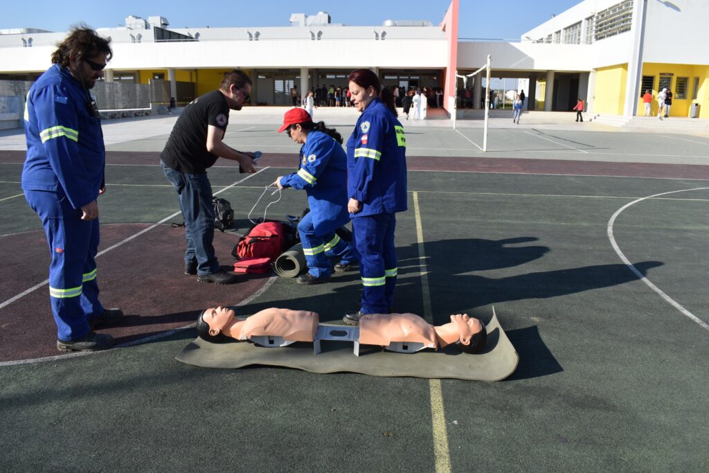 Α’ Βοήθειες στο 1ο Γυμνάσιο Σκάλας Ωρωπού