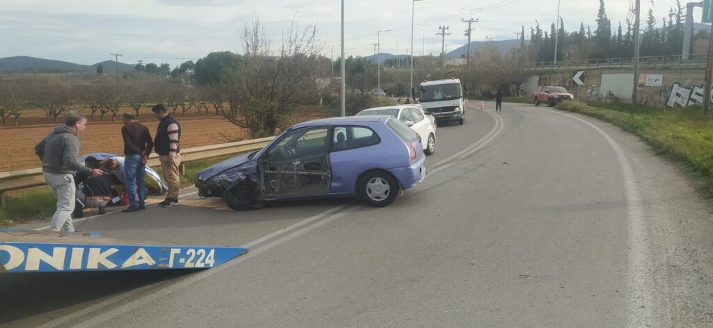 Τροχαίο πλησίον Μύλοι Ασωπού