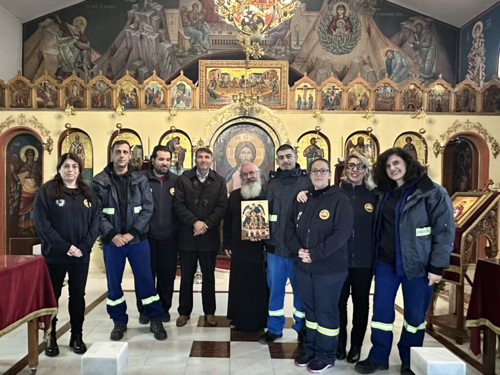 Τιμή στους Τρεις Παίδες εν Καμίνω – Προστάτες των Πυροσβεστών