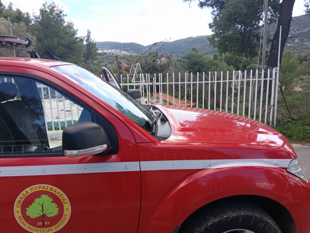 Πτώση δέντρου στη Νέα Πολιτεία Ωρωπού