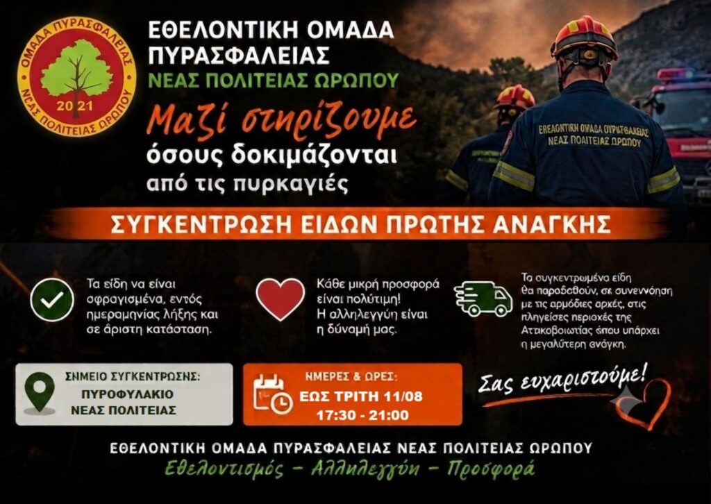 Συλλογή Ειδών Πρώτης Ανάγκης