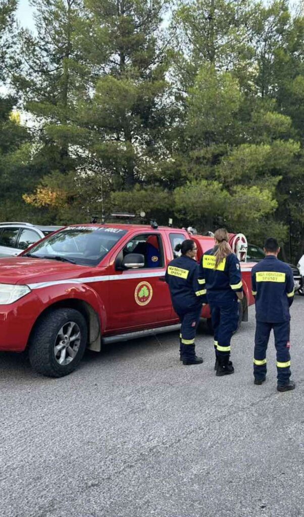 Παρουσία στον Εσπερινό του Αγίου Πορφυρίου